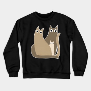 Kitty family Crewneck Sweatshirt